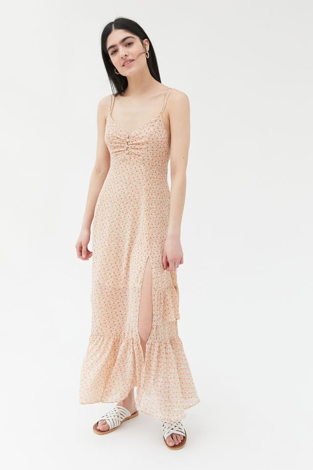 UO Sparklers Chiffon Midi Dress #2