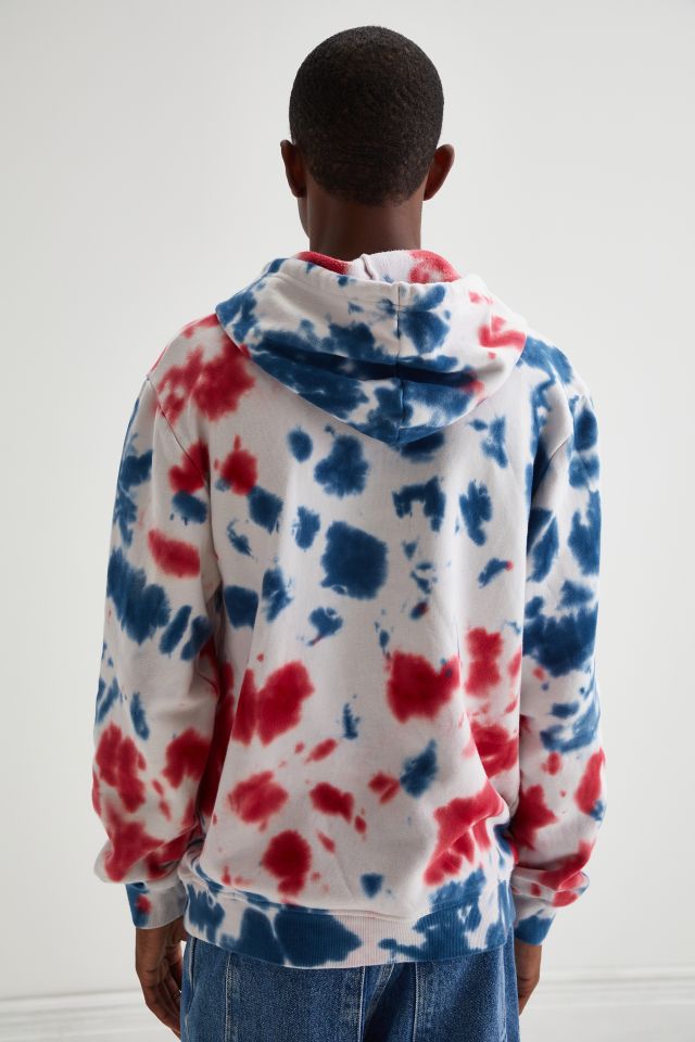 Hello Kitty X Team USA Tie-Dye Hoodie Sweatshirt #4