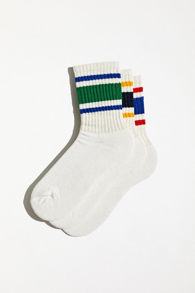 American Trench Retro Stripe Crew Sock 3-Pack | Urban Outfitters