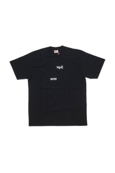 Supreme Comme Des Garcons Shirt Split Box Logo Tee | Urban Outfitters