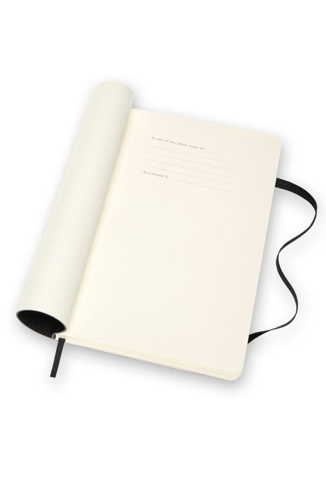 Moleskine Limited Collection Leather Large Ruled Soft Cover Notebook #1