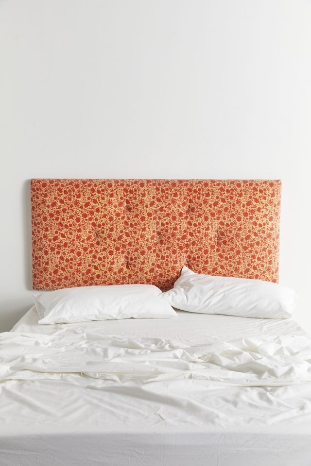 Floral Kantha Upholstered Headboard #1