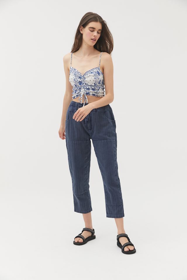 UO Sophie Ruched Cropped Tank Top #3