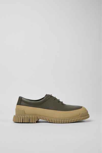 Shop Camper Pix Formal Shoe In Olive, Men's At Urban Outfitters