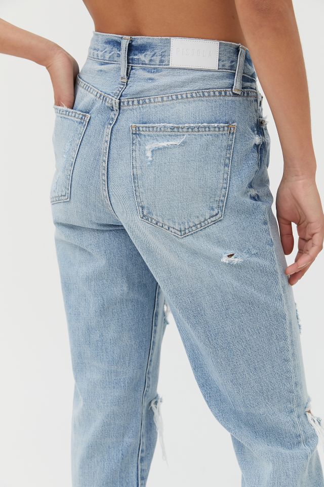 Pistola Presley High-Waisted Straight Leg Jean – Primetime #1