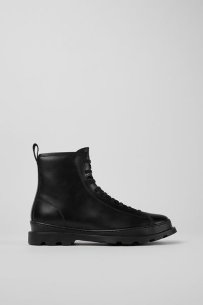 Camper Brutus Lace-up Boots In Black