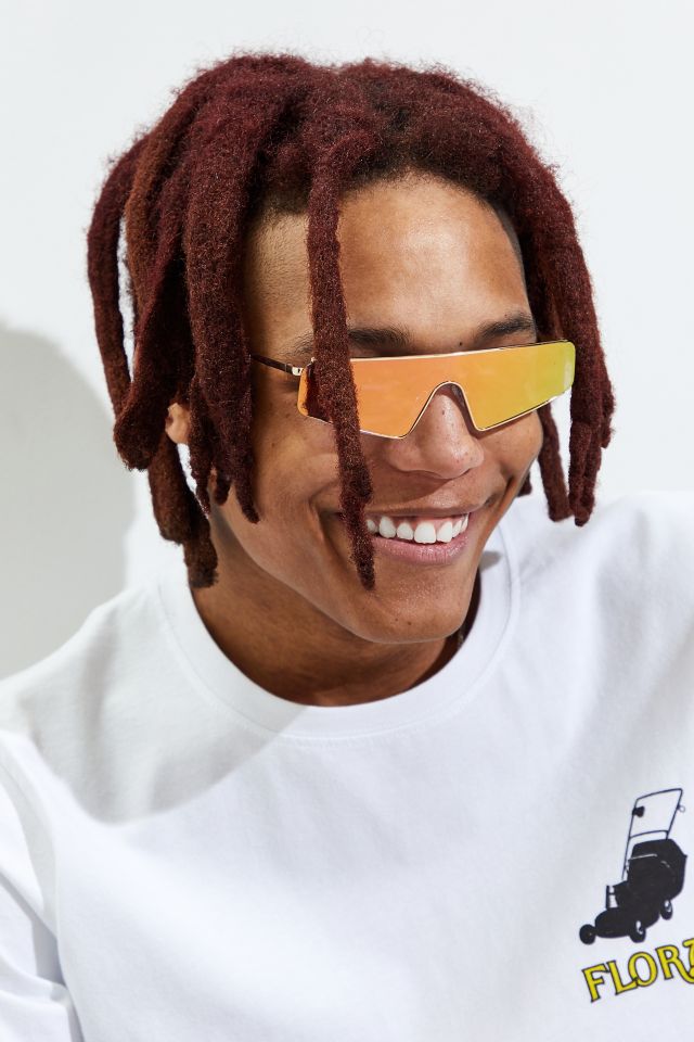 Le Specs Cyberframe Rectangle Sunglasses  #1