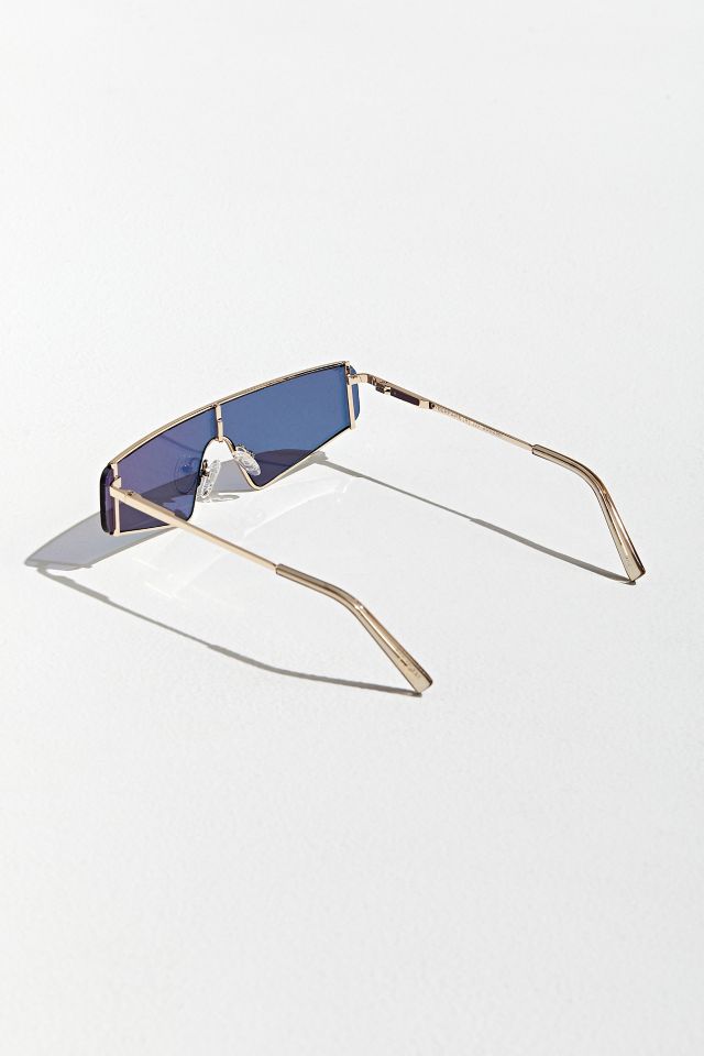 Le Specs Cyberframe Rectangle Sunglasses  #4
