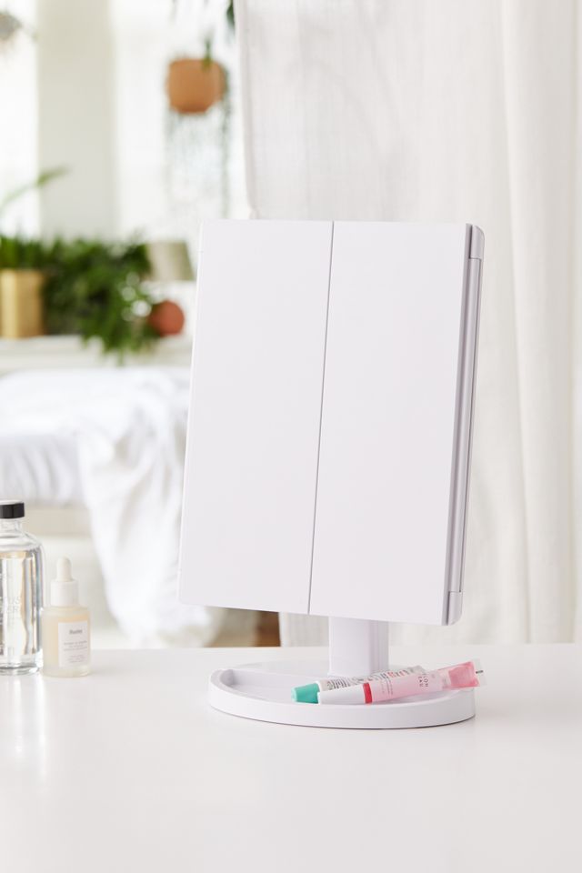 Trifold LED Vanity Mirror | Urban Outfitters