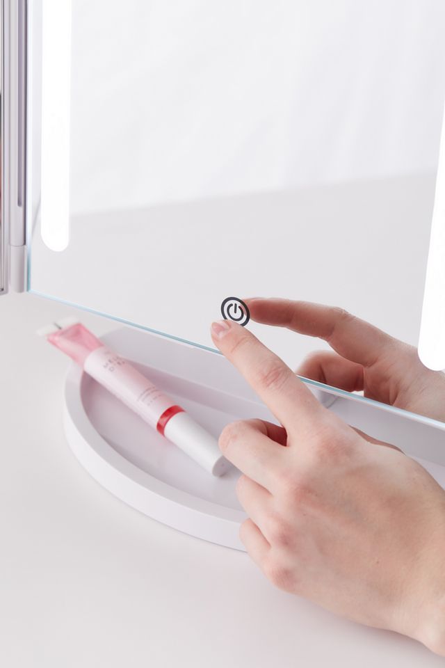 Trifold LED Vanity Mirror | Urban Outfitters