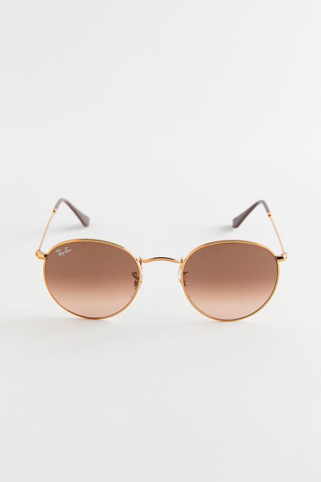 Ray-Ban Round Metal Gradient Sunglasses Urban Outfitters