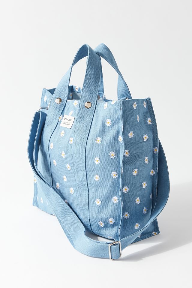 UO Embroidered Canvas Tote Bag #2