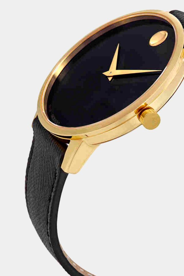 Movado Museum Black Dial Men's Watch 0607195 #1