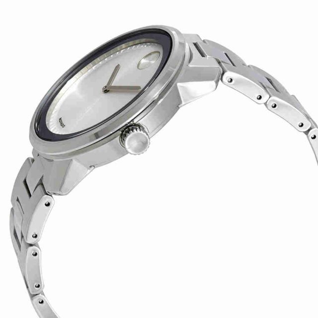 Movado Bold Silver Dial Stainless Steel Men's Watch 3600257 #1
