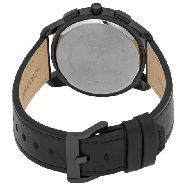 Movado Bold Thin Chronograph Quartz Black Dial Men's Watch 3600632 #2