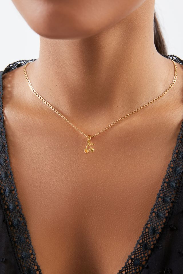 Image Gang Cherry Chain Necklace #1