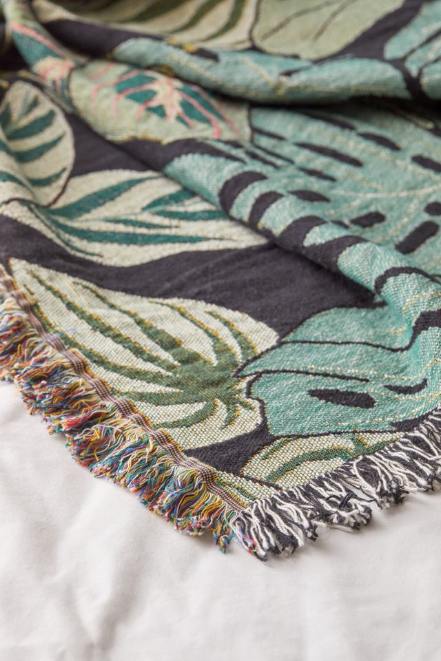 Valley Cruise Press Plant Lover Woven Throw Blanket #2