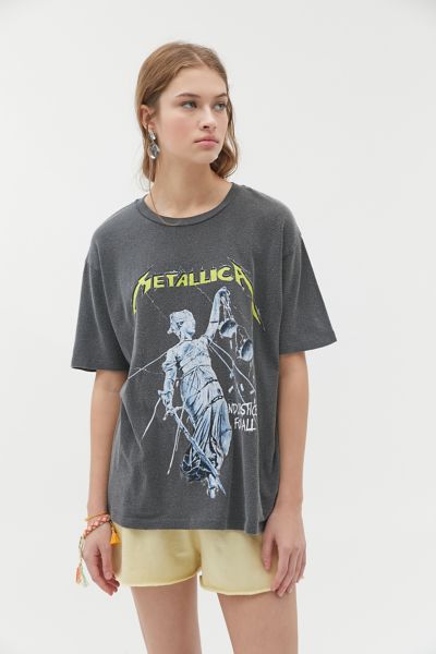 Metallica …And Justice For All Washed Tee | Urban Outfitters