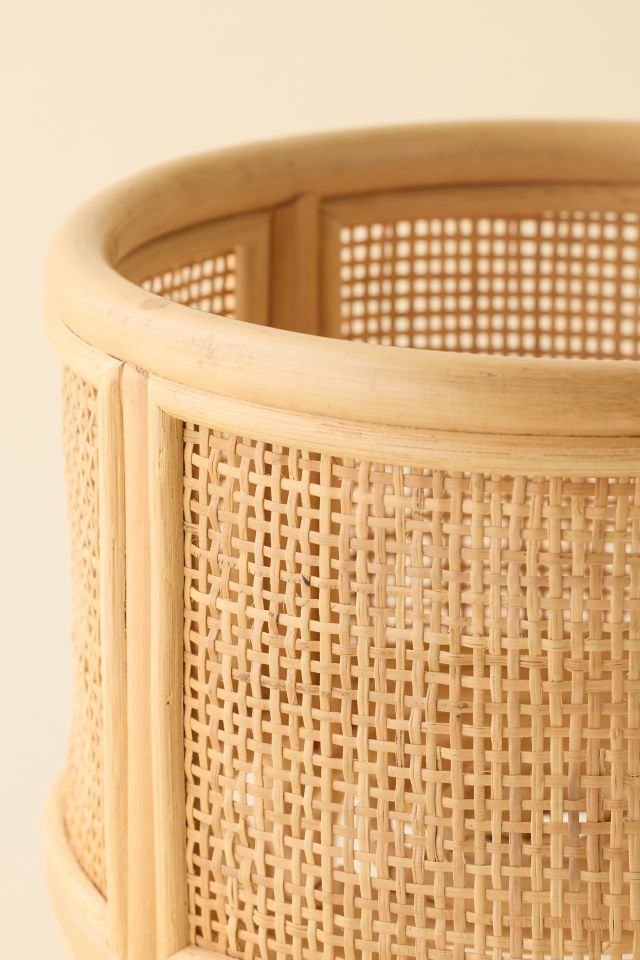Rattan 12" Planter #1
