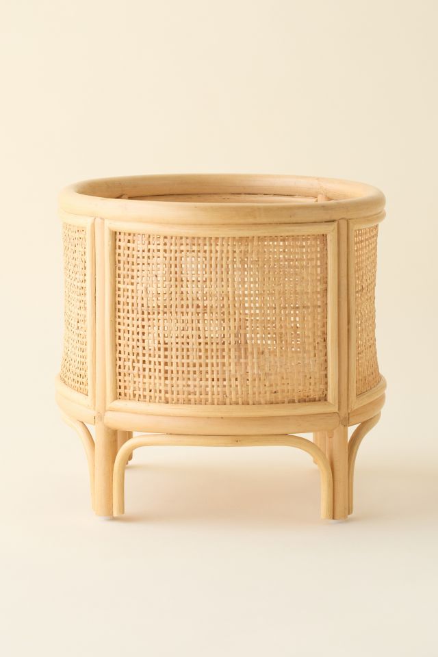 Rattan 12" Planter #2
