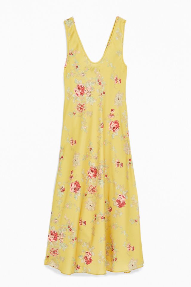 UO Swept Away Floral Midi Slip Dress #3
