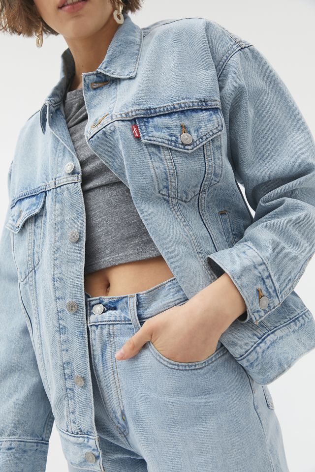 Levi's dad best sale trucker jean jacket