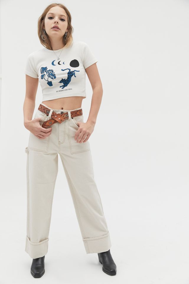 You Deserve Good Things Cropped Tee #3