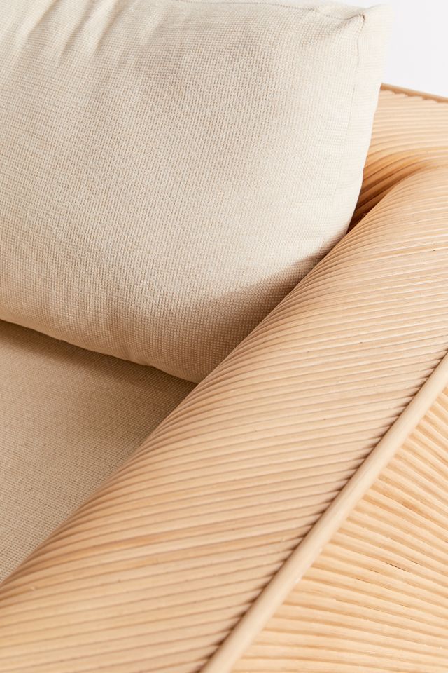 Ria Split Reed Upholstered Chair #5