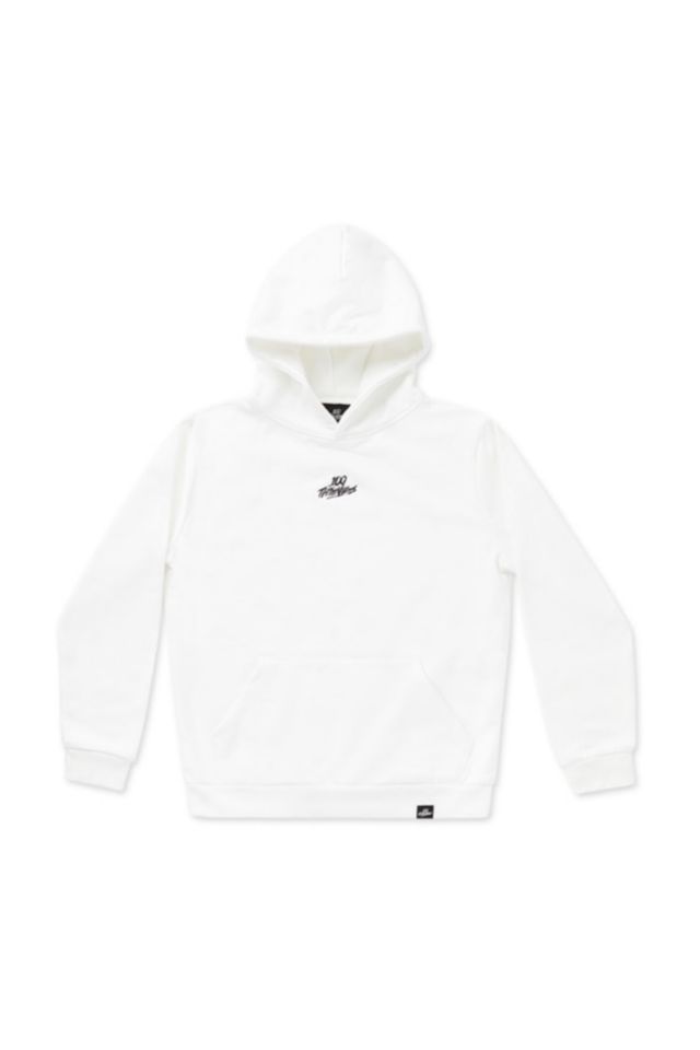 100 Thieves 2019 Hoodie - Cream | Urban Outfitters