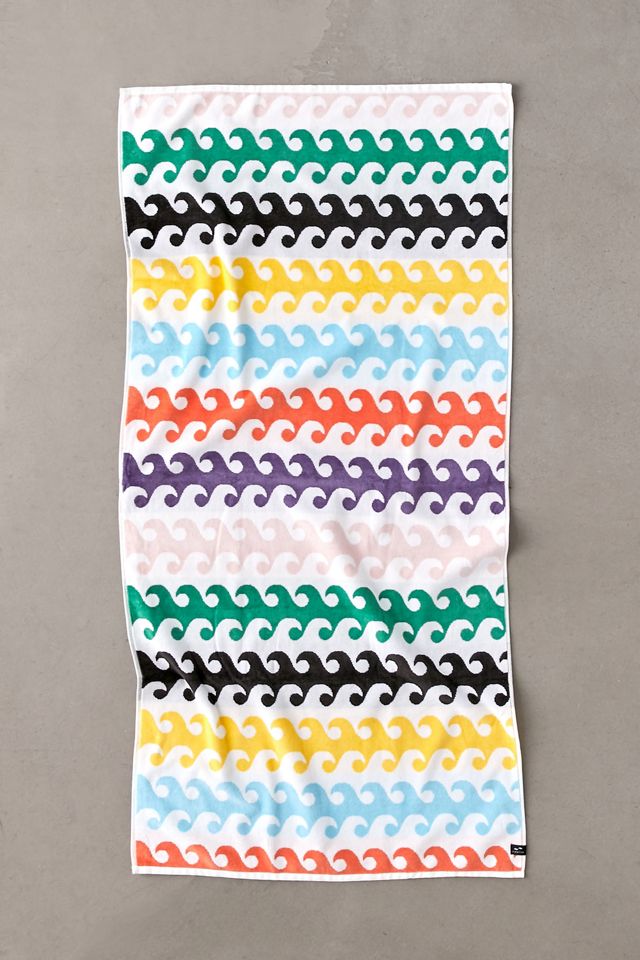Slowtide Out The Back Beach Towel Urban Outfitters