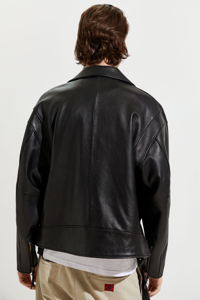 Urban outfitters shop black leather jacket