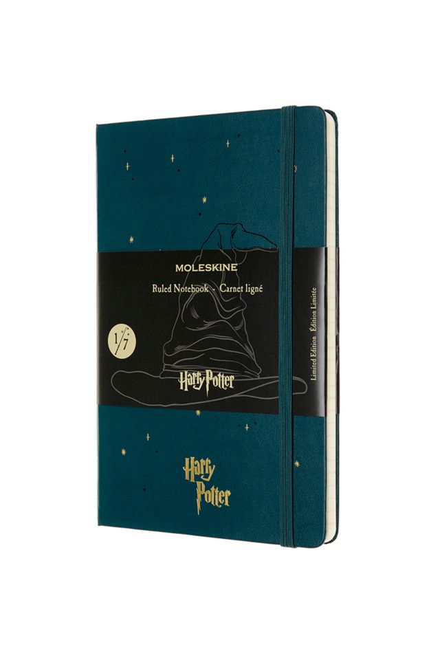 Moleskine Harry Potter Sorting Hat Limited Edition Large Ruled Hard ...