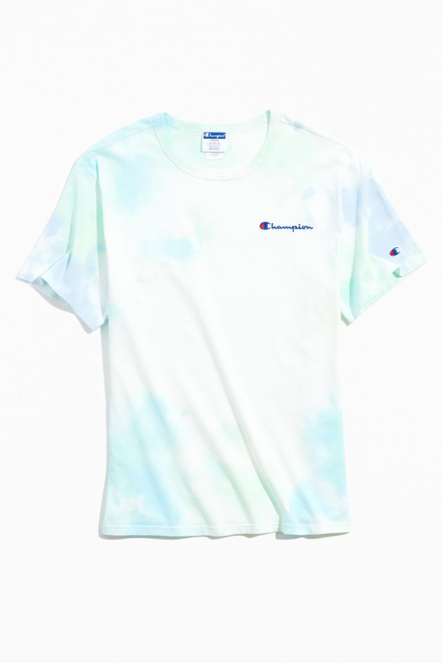 Bevidst millimeter Reaktor Champion Cloud Tie-Dye Tee | Urban Outfitters