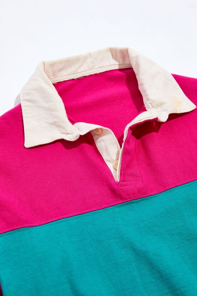 Vintage Striped Rugby Shirt #1