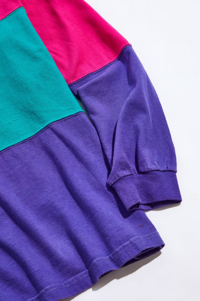 Vintage Striped Rugby Shirt #2