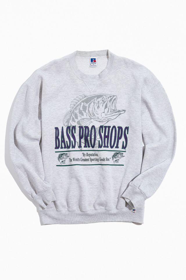 Vintage Bass Pro Shops Crew Neck Sweatshirt
