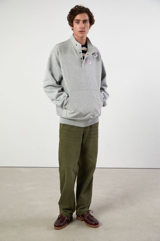 Champion Reverse Weave Quarter-Snap Pullover Sweatshirt | Urban