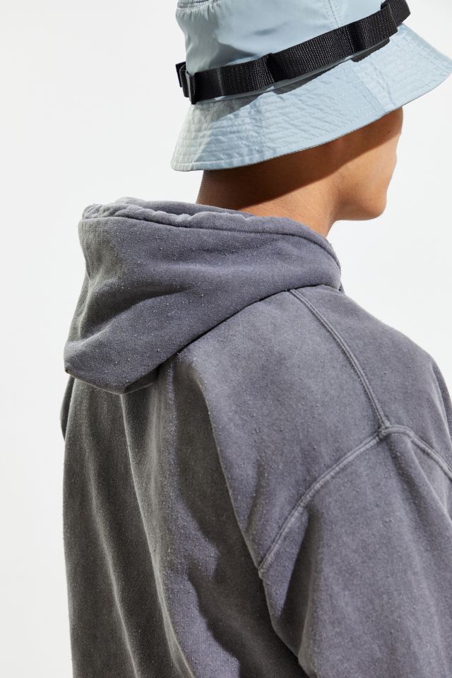 iets frans… Overdyed Hoodie Sweatshirt  #5