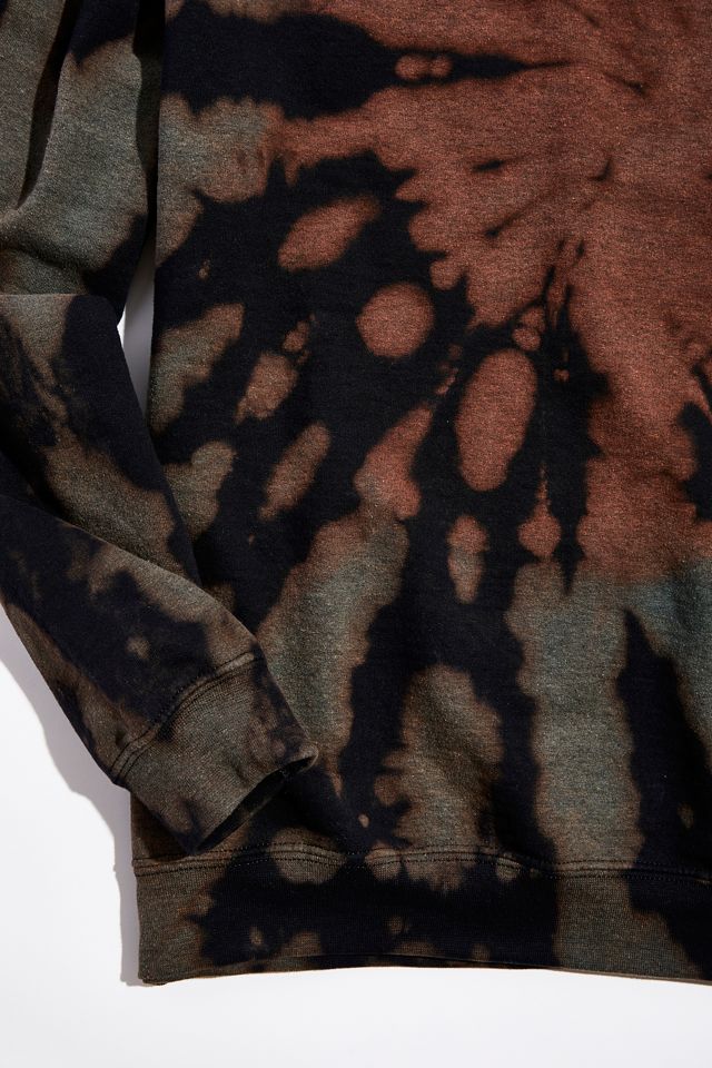 iets frans… Tie-Dye Crew Neck Sweatshirt #2