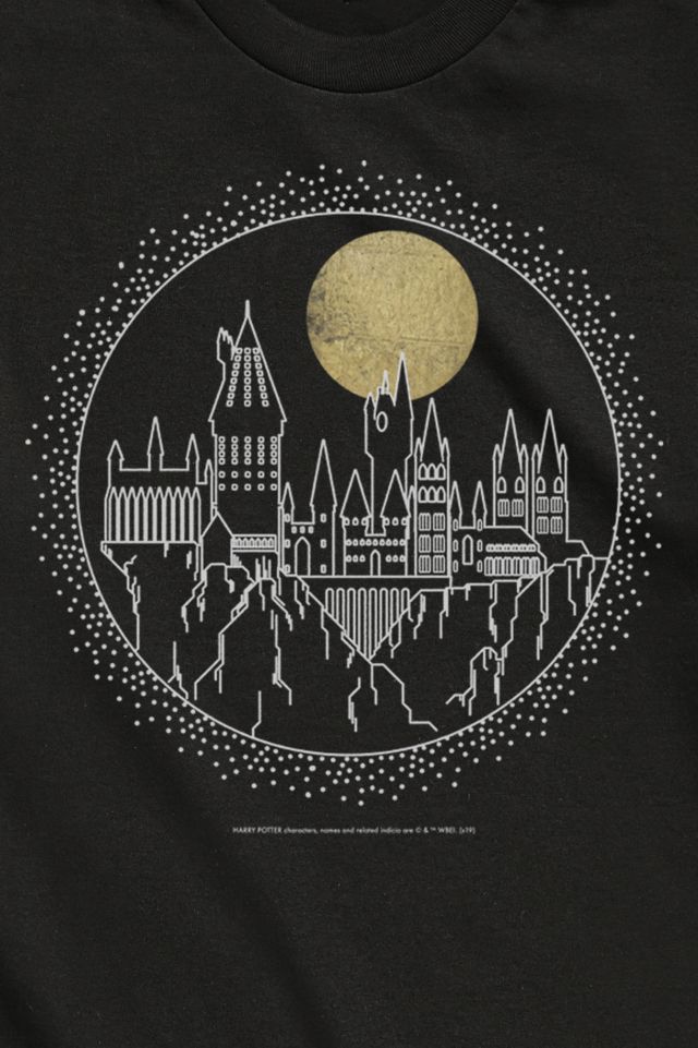 Hogwarts Line Art Tee #1