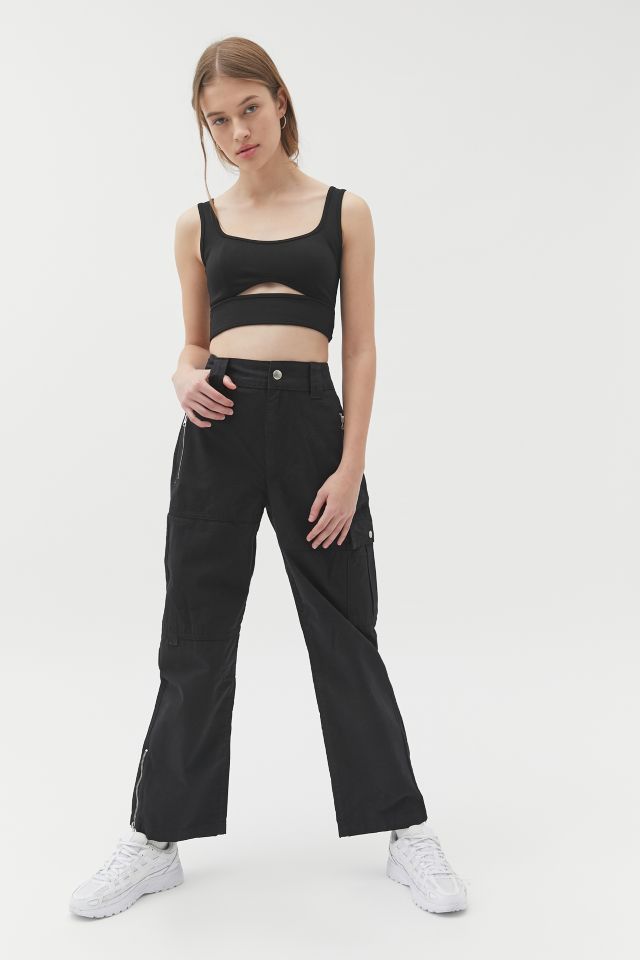 UO Bobbie Cutout Cropped Tank Top #1