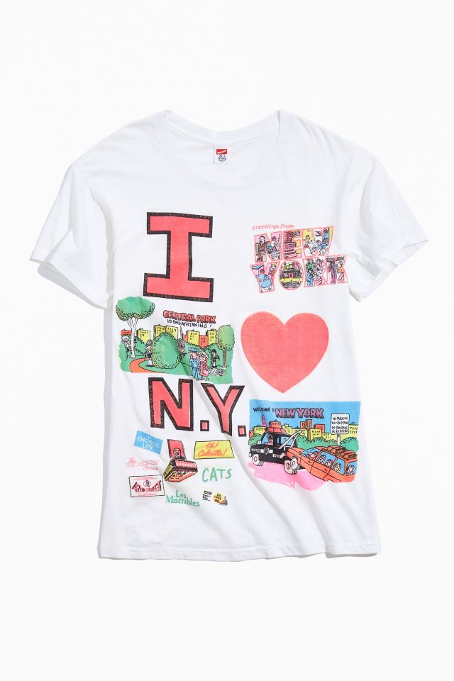 I Heart NY T-Shirt on a T-shirt – Paste T-shirts