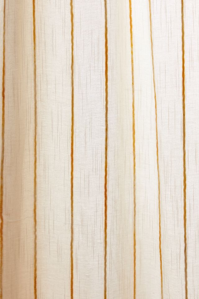 Ziggy Woven Striped Window Panel #3
