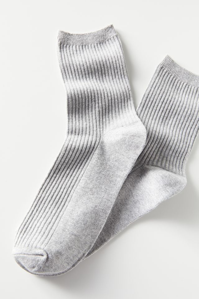 Chaussettes mi-mollet côtelées de base #1