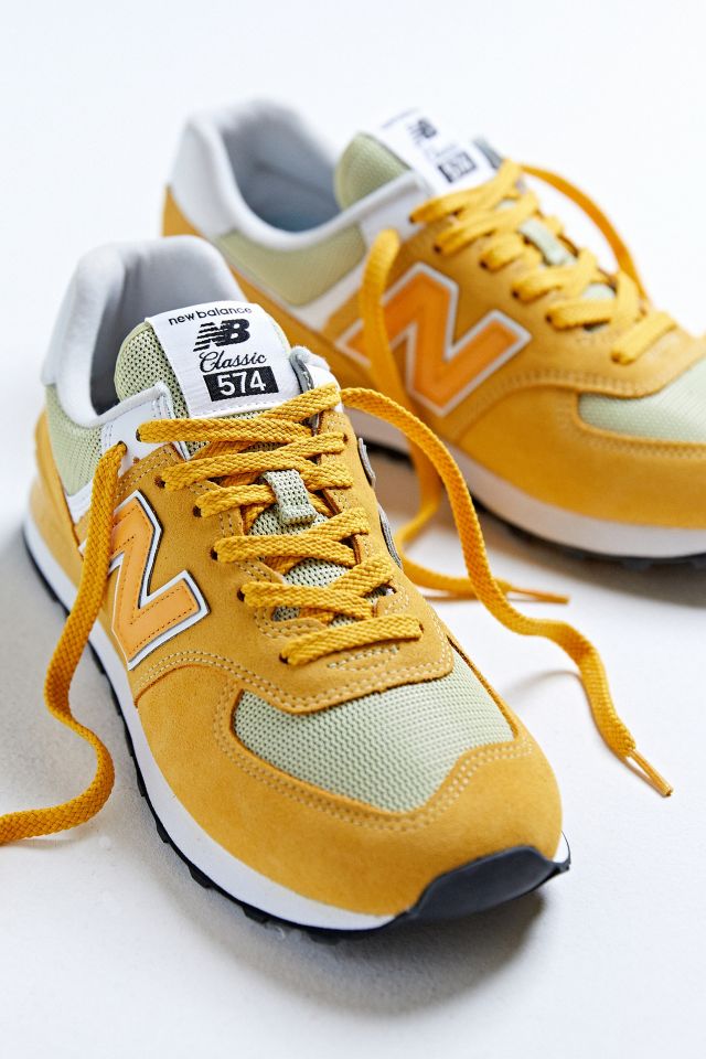 New balance 574 shop urban twilight yellow