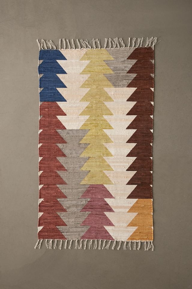 Tapis en Chiffon Géométrique Lowell #4