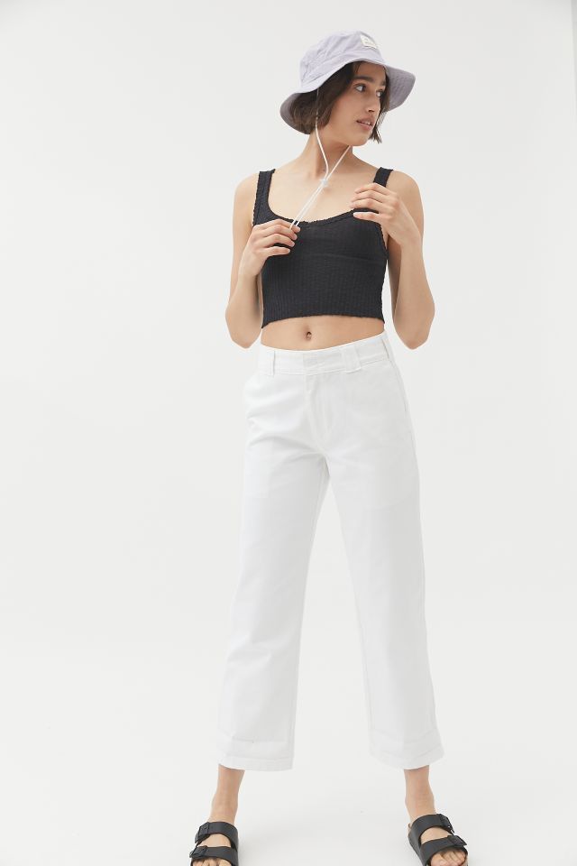 UO Ribbed Cropped Tank Top #2