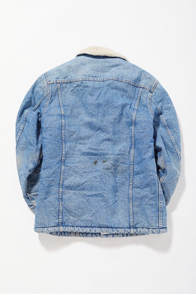 Vintage Levi’s Longline Sherpa Lined Denim Jacket #2