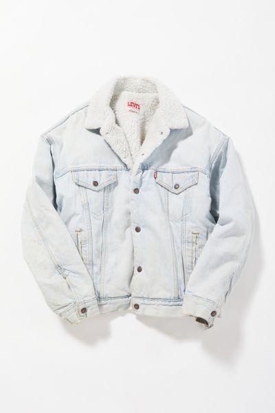 vintage levis sherpa jean jacket