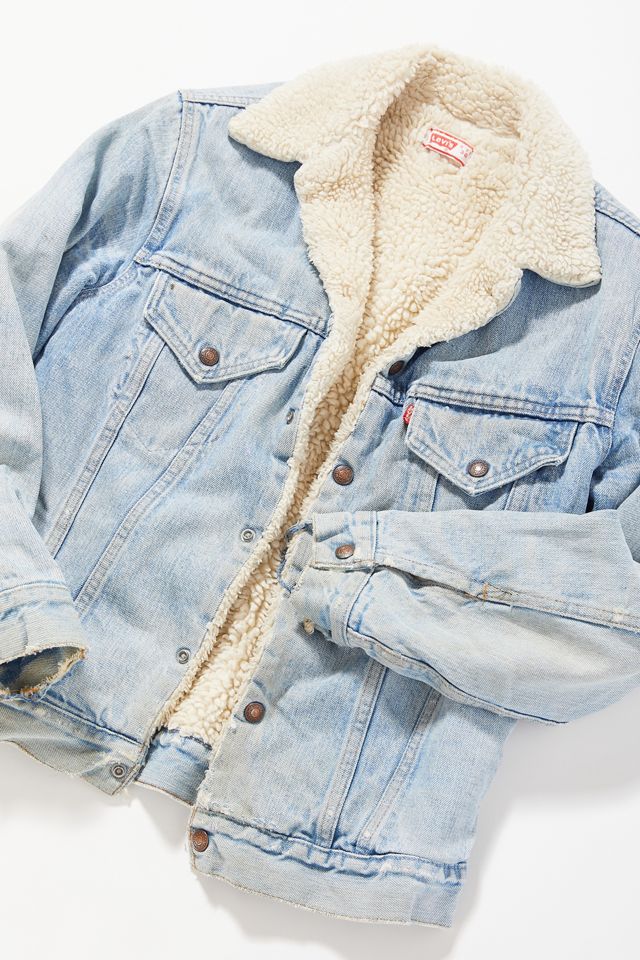 Vintage Levi’s Sherpa Lined Denim Jacket  #1